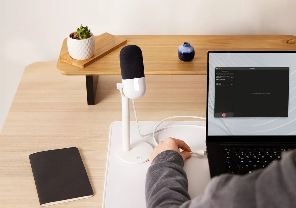 EAN 0840006673460 - Elgato Wave Neo Blanco Micrófono de superficie para mesa imagen 3