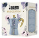 EAN 8006363074339 - Bialetti Bridgerton Cafetera italiana 0,13 L Azul, Oro imagen 2