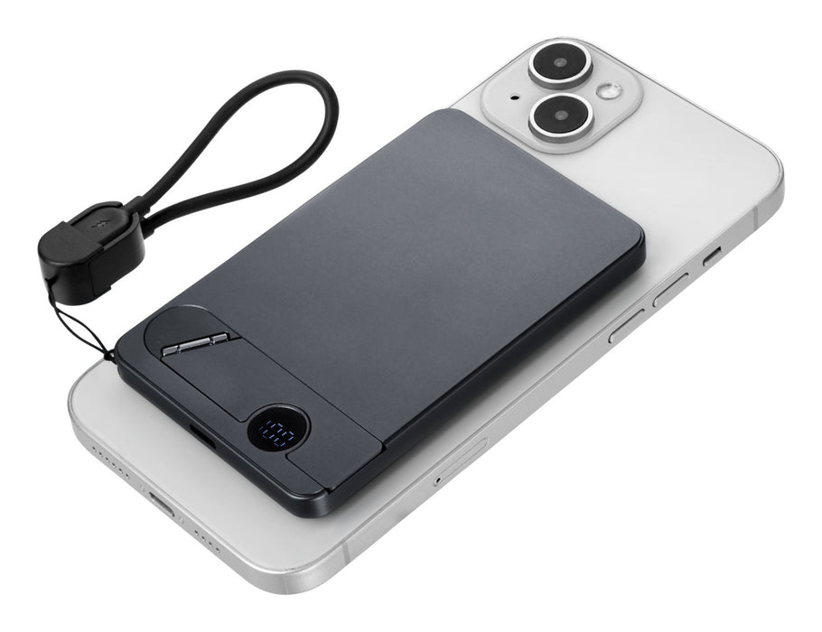 EAN 4024023167416 - TROIKA POP50 5000 mAh Cargador inalámbrico Gris, Negro imagen 3
