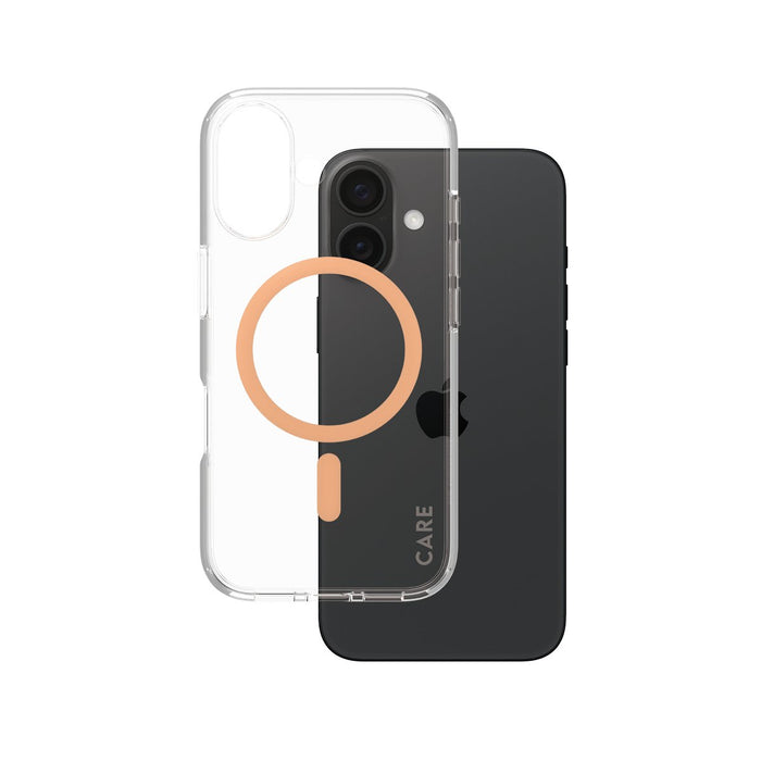 EAN 5715685004391 - PanzerGlass CARE™ by ® Urban Combat Case Transparent w. Peachy MagSafe iPhone 16 funda para teléfono móvi imagen 1