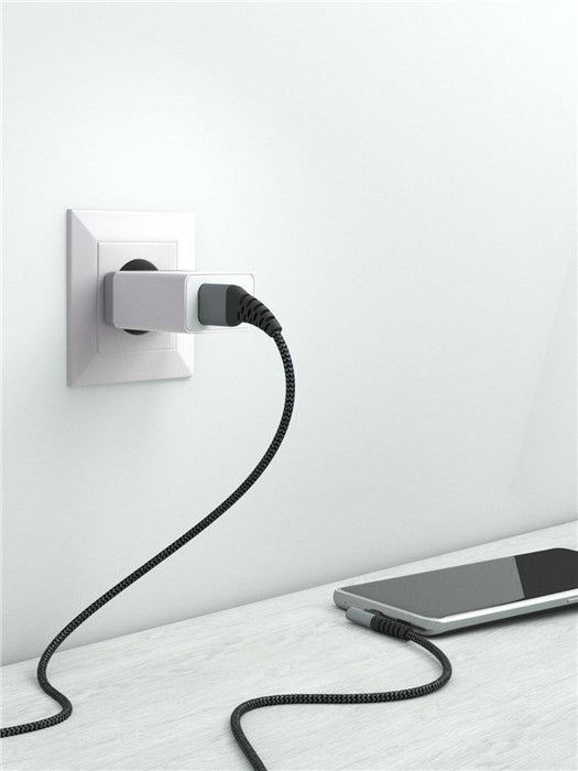 EAN 4040849646560 - Goobay 64656 cable USB USB 2.0 1 m USB C USB A Negro, Gris imagen 6