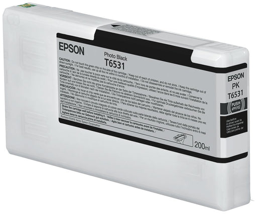 EAN 0010343877610 - Epson T6531 Photo Black Ink Cartridge (200ml) cartucho de tinta 1 pieza(s) Original Foto negro imagen 1
