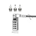 EAN 7640239422315 - DICOTA D32128 cable antirrobo Negro, Acero 2 m imagen 4