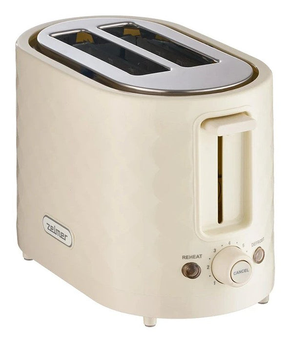 EAN 5908269370337 - Zelmer ZTS7632F tostadora 7 2 rebanada(s) 750 W Crema de color imagen 1