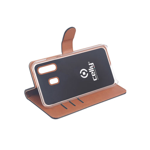 EAN 8021735750826 - Celly WALLY840 funda para teléfono móvil 16,3 cm (6.4") Folio Negro imagen 2