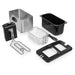 EAN 8713016082084 - Princess 182604 Sencillo 3 L Independiente 2000 W Negro, Acero inoxidable imagen 7