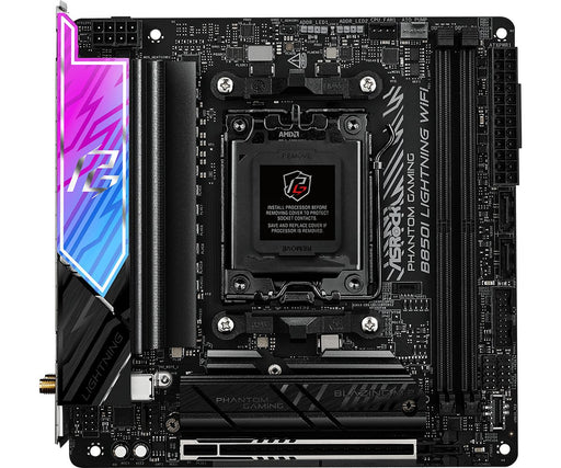 EAN 4711581490130 - Asrock Phantom Gaming B850I Lightning WiFi AMD B850 Zócalo AM5 mini ITX imagen 2
