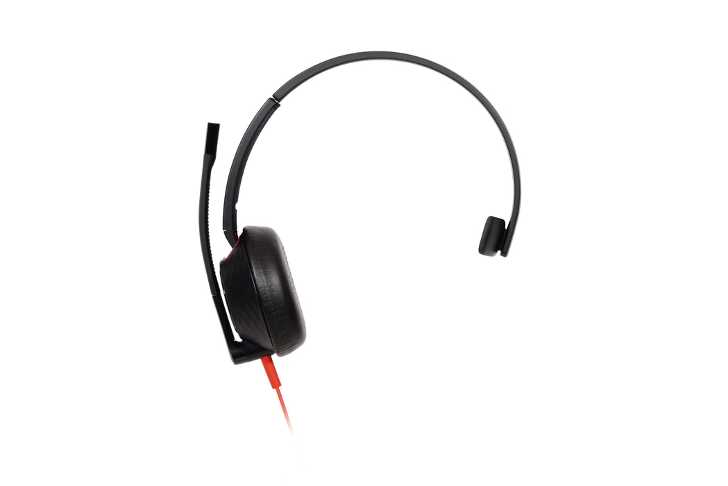 EAN 0197498433097 - HP Poly Blackwire 5210 Monaural USB-C Headset +3.5mm Plug +USB-C/A Adapter (Bulk) Alámbrico Diadema Ofici imagen 1