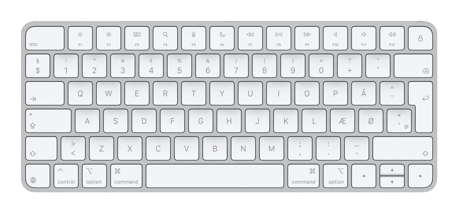 EAN 195949634291 - Apple Magic teclado Universal USB + Bluetooth QZERTY Danés Blanco imagen 1