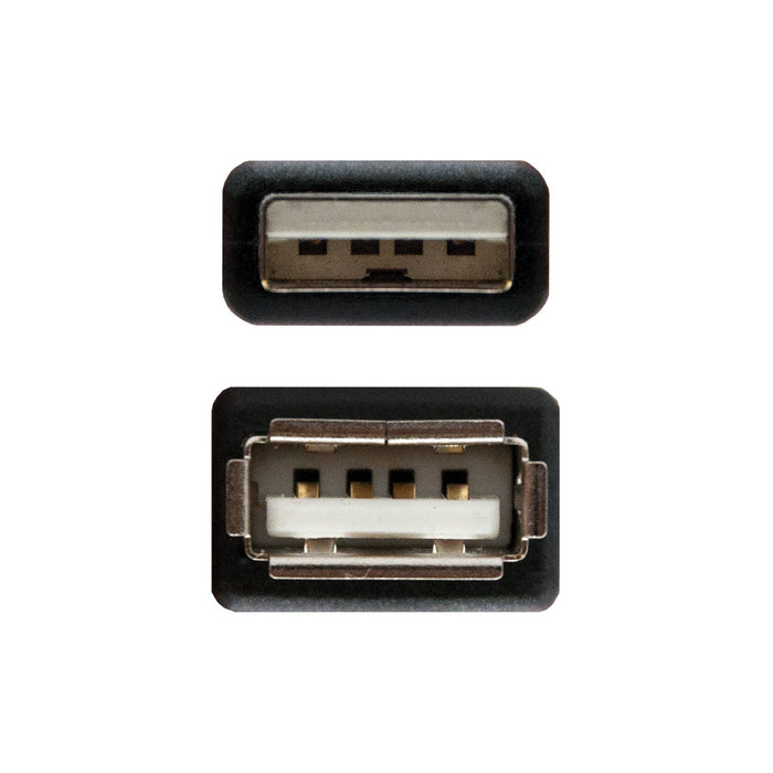EAN 8433281002982 - Nanocable 10.01.0203-BK cable USB USB 2.0 1,8 m USB A imagen 3