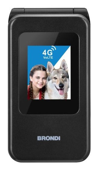 EAN 8015908810806 - Brondi 10281080 teléfono móvil 7,11 cm (2.8") Negro, Metálico Característica del teléfono imagen 1