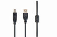 EAN 8716309052146 - Gembird 3m USB 2.0 A/B M cable USB USB A USB B Negro imagen 1