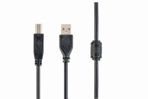 EAN 8716309121156 - Cablexpert CCFB-USB2-AMBM-3M cable USB USB A USB B Negro imagen 1