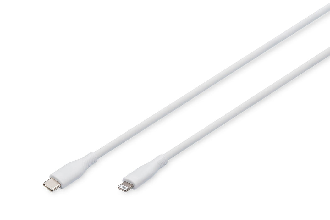 EAN 4016032495970 - Digitus AK-600110-010-W cable de conector Lightning imagen 1