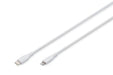 EAN 4016032495970 - Digitus AK-600110-010-W cable de conector Lightning imagen 1