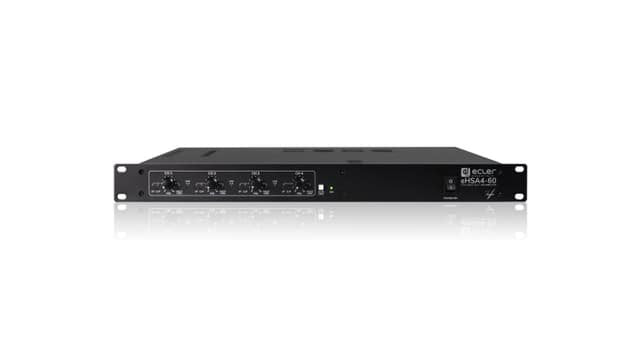 EAN 8435071308748 - ECLER CEHSA460 amplificador de audio 4.0 canales Negro imagen 1