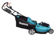 EAN 0088381756631 - Makita DLM480Z cortadora de césped Cortacésped manual Batería Negro, Turquesa imagen 6