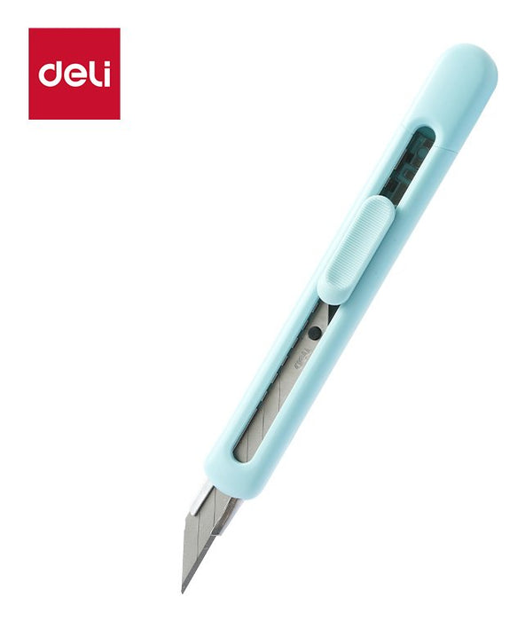 EAN 6932673740379 - Deli EM411 Azul Cúter de cuchillas intercambiables imagen 1