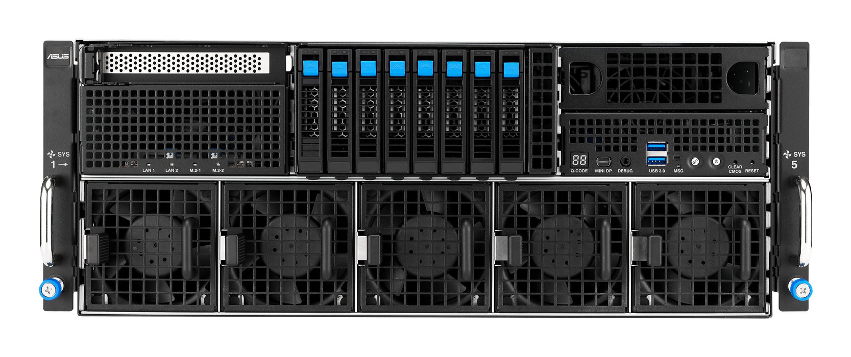 EAN 4711636268882 - ASUS ESC8000A-E13P LGA 6096 Bastidor (4U) Plata, Negro imagen 5