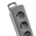 EAN 5901878502755 - Qoltec 50275 base múltiple 1,8 m 5 salidas AC Interior Gris imagen 5