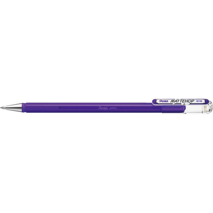 EAN 884851059888 - Pentel Mattehop Fino Bolígrafo de gel con tapa Violeta 1 pieza(s) imagen 1