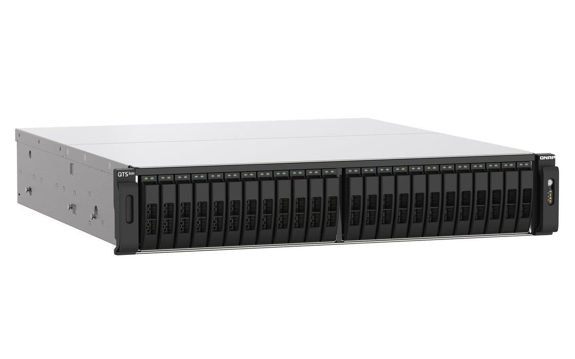 EAN 4713213518380 - QNAP TS-h2490FU NAS Bastidor (2U) EPYC 7302P 128 GB DDR4 0 TB QuTS hero Negro, Gris imagen 3