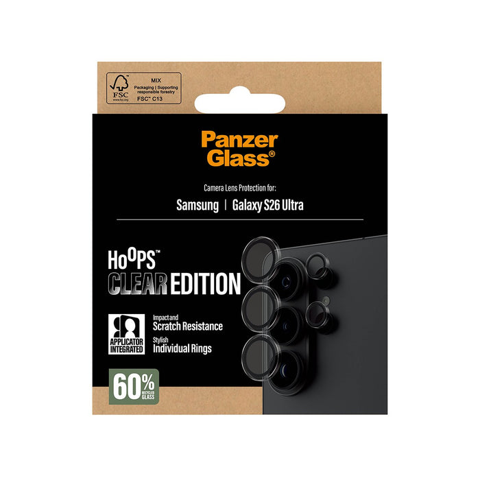 EAN 5715685034978 - PanzerGlass ® Hoops® Camera Lens Protector Transparent Samsung Galaxy S26 Ultra Protector de pantalla 1 p imagen 3