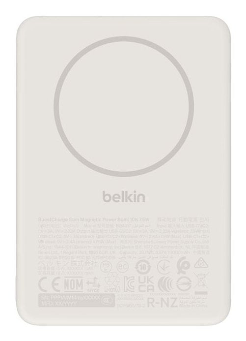 EAN 0745883953387 - Belkin BPD017HQSA batería externa 5000 mAh Cargador inalámbrico Arena imagen 1