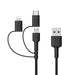 EAN 0608119195008 - AUKEY CB-BAL5 cable de conector Lightning 1,2 m Negro imagen 1