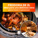 EAN 5906168633218 - Extralink HOME AIR FRYER 2L EU SJ-200 freidora Sencillo Independiente 1000 W Freidora de aire caliente Ne imagen 24