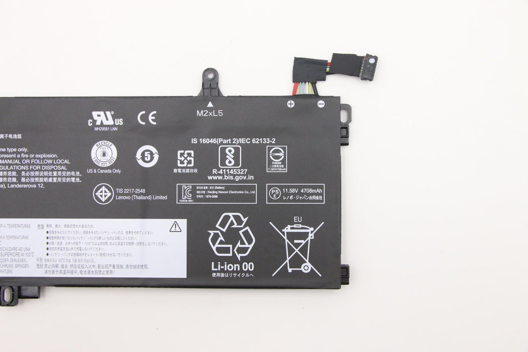 EAN 5704174656876 - Lenovo 5B10W13913 refacción para laptop Batería imagen 4