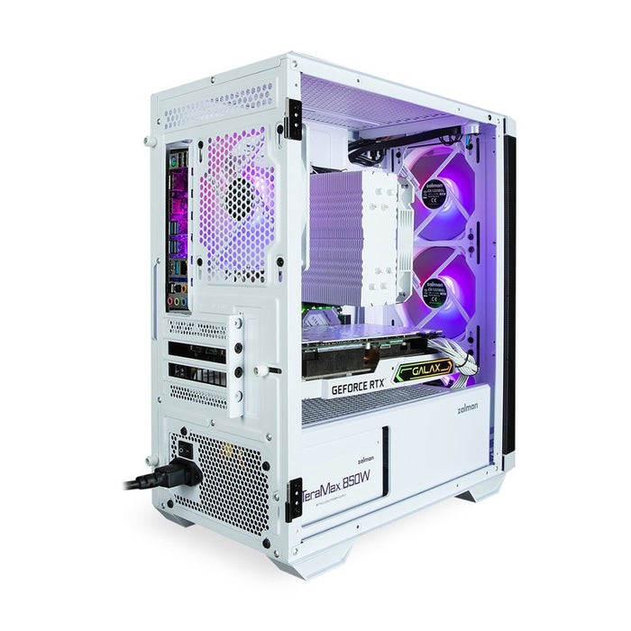 EAN 8809213763410 - Zalman M4 WHITE carcasa de ordenador Mini Tower Negro, Blanco imagen 12