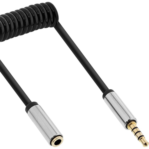 EAN 4043718260904 - InLine 99284 cable de audio 0,5 m 3,5mm Negro imagen 1