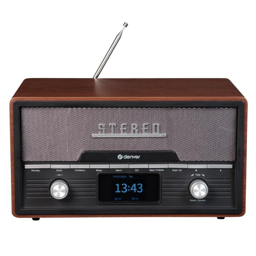EAN 5706751073472 - Denver MDA-525DW Reproductor de CD portátil Madera imagen 1