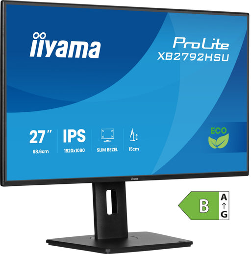 EAN 4948570126194 - iiyama ProLite XB2792HSU-B1 pantalla para PC 68,6 cm (27") 1920 x 1080 Pixeles Full HD LED Negro imagen 1