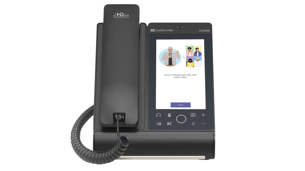 EAN 7290013346513 - AudioCodes C470HD teléfono IP Negro TFT Wifi imagen 1