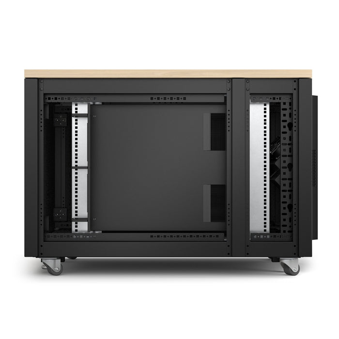 EAN 731304621720 - APC AR4012A armario rack 12U Rack o bastidor independiente Negro, Color madera de arce imagen 4