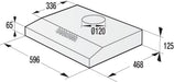 EAN 3838782171567 - Gorenje WHU629ES/S Telescópica o extraplana Plata 200 m³/h imagen 5