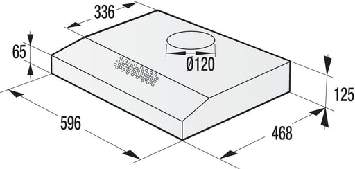 EAN 3838782171567 - Gorenje WHU629ES/S Telescópica o extraplana Plata 200 m³/h imagen 1