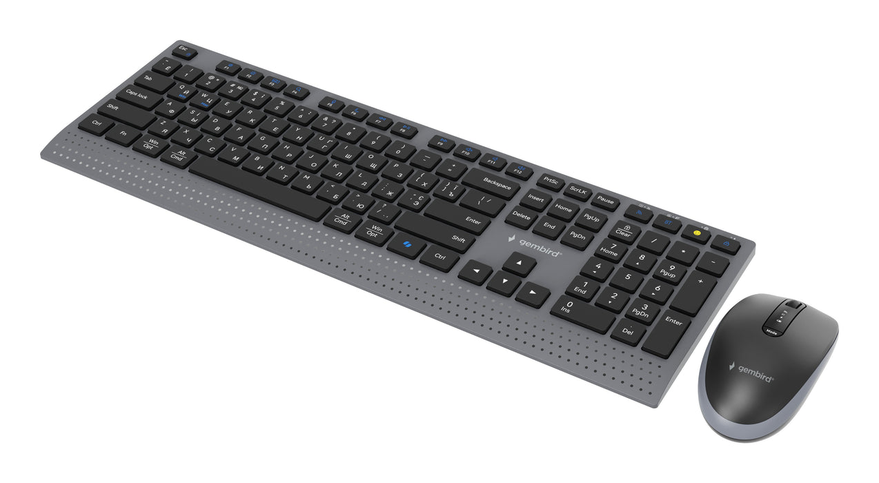 EAN 8716309137942 - Gembird KBS-WPS-02 teclado Ratón incluido Hogar / Oficina RF Wireless + Bluetooth QWERTY Internacional de imagen 2