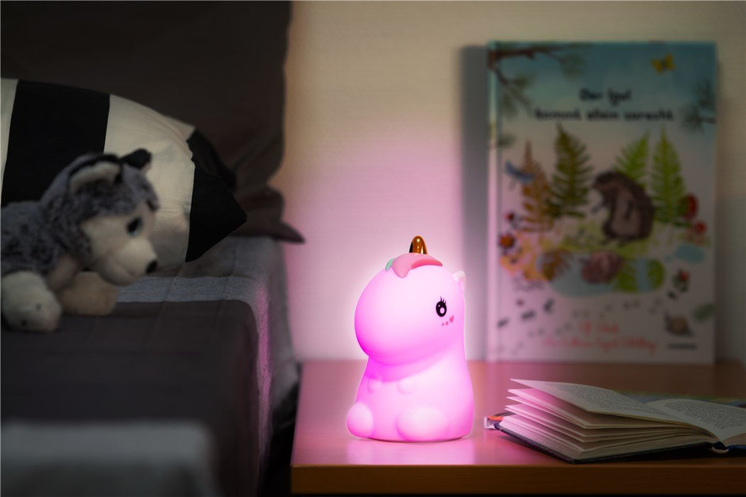 EAN 4040849616495 - Goobay 61649 luz nocturna para bebés Independiente Negro, Bronce, Color menta, Rosa, Blanco LED imagen 20