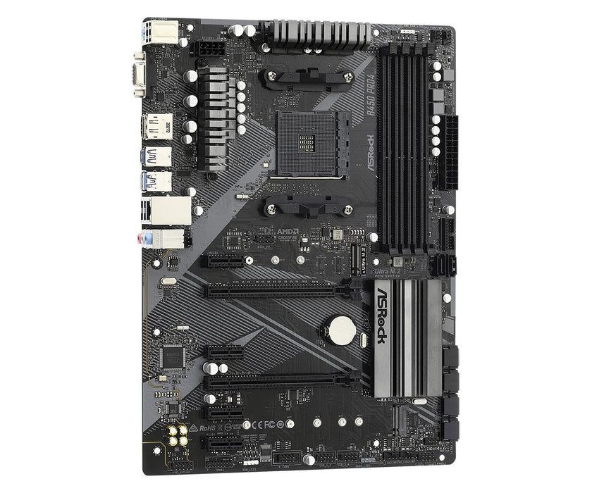 EAN 4710483932786 - Asrock B450 Pro4 R2.0 AMD B450 Zócalo AM4 ATX imagen 4
