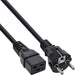 EAN 4043718232147 - InLine 16658D cable de transmisión Negro 1 m Enchufe tipo F IEC C19 imagen 1