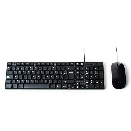 EAN 8436531366513 - L-Link LL-KB-816-COMBO teclado Ratón incluido Oficina USB Español Negro imagen 1