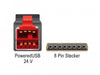 EAN 4043619854783 - DeLOCK 85478 cable de transmisión Negro 2 m PoweredUSB imagen 4
