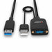 EAN 4002888433570 - Lindy 43357 hub de interfaz USB 3.2 Gen 2 (3.1 Gen 2) Type-A 100 Mbit/s Negro imagen 3