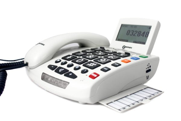EAN 3521350007947 - Geemarc Telecom Serenities Teléfono DECT/analógico Identificador de llamadas Blanco imagen 5