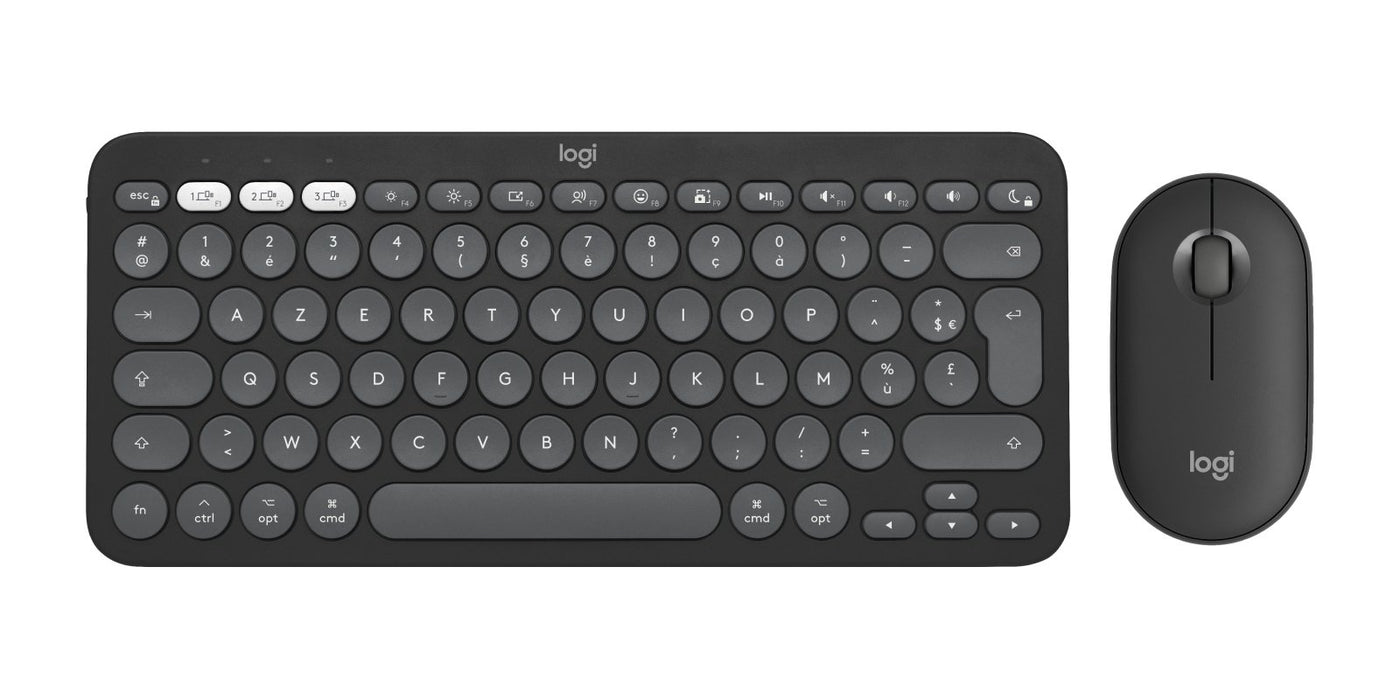 EAN 5099206117037 - Logitech Pebble 2 Combo for Mac teclado Ratón incluido Universal RF Wireless + Bluetooth AZERTY Francés G imagen 1