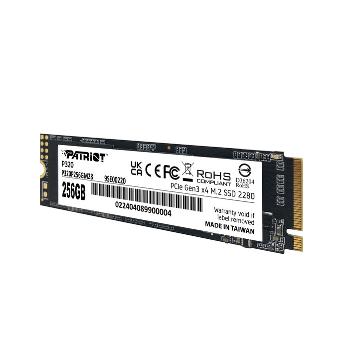 EAN 4711378427608 - Patriot Memory P320 256 GB M.2 PCI Express 3.0 NVMe imagen 4