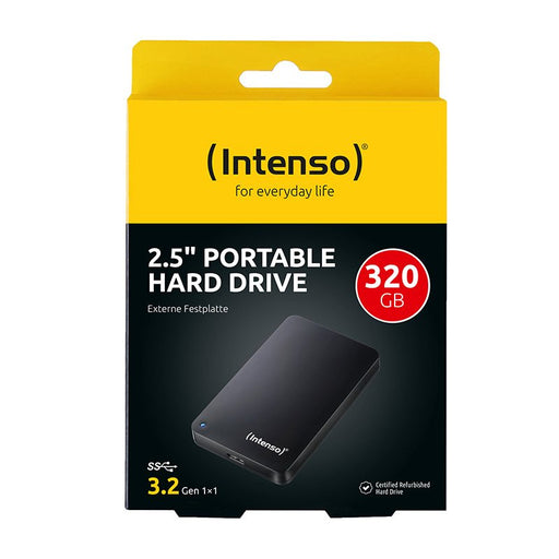 EAN 4034303039104 - Intenso 2I5 INCH PORTABLE HDD USB 3I2 320GB GECERTIFICEERD REFURBISHED disco duro externo 5400 RPM 2.5" M imagen 1